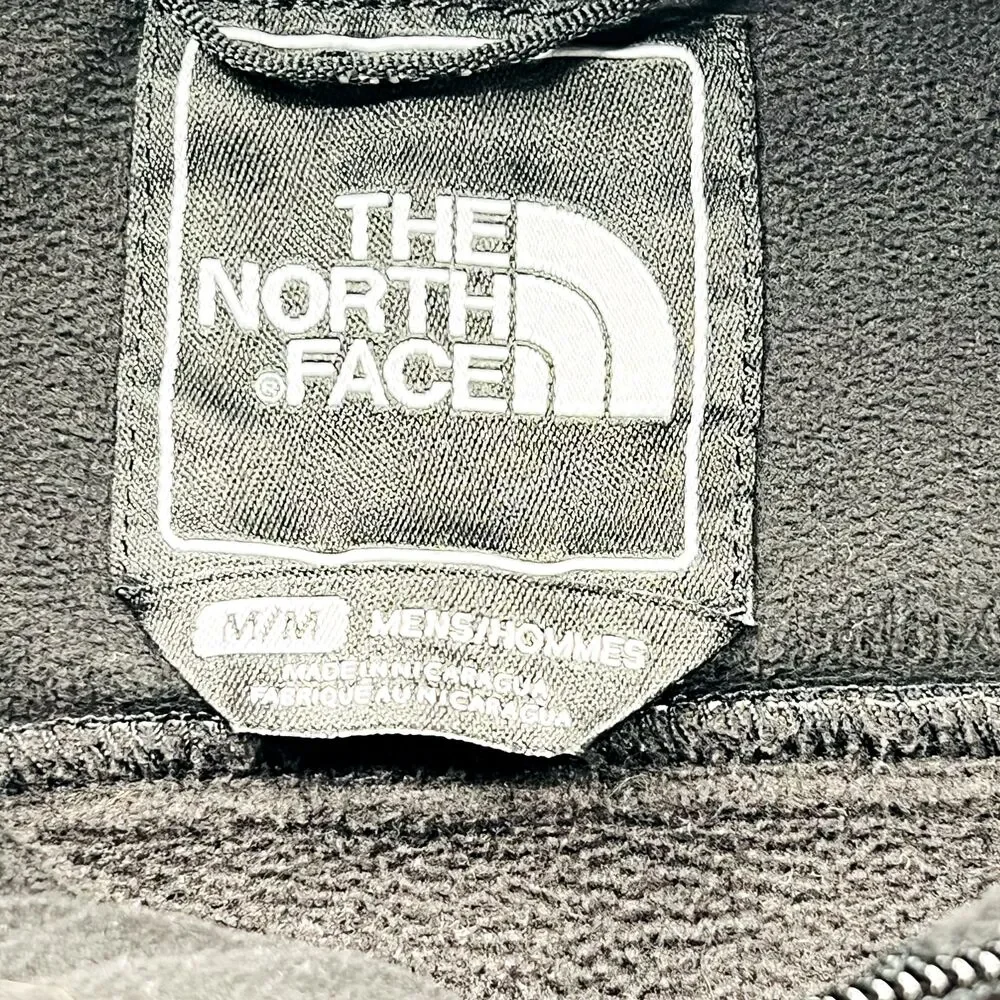 The North Face Jacket Mens Medium Black Apex Risor Softshell Fleece Lined